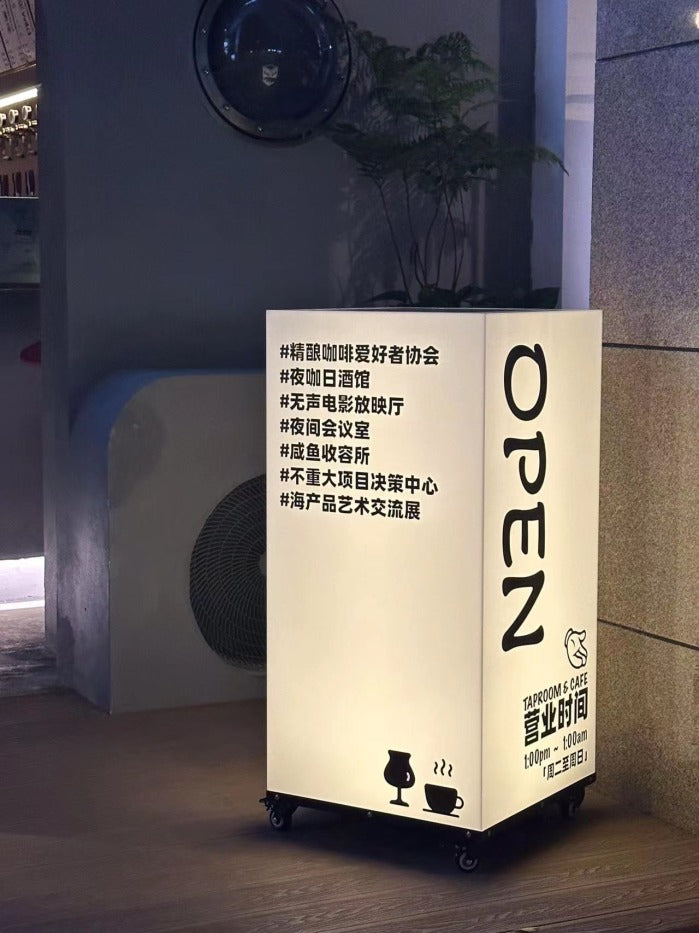 Business Display|Acrylic - Modern Look