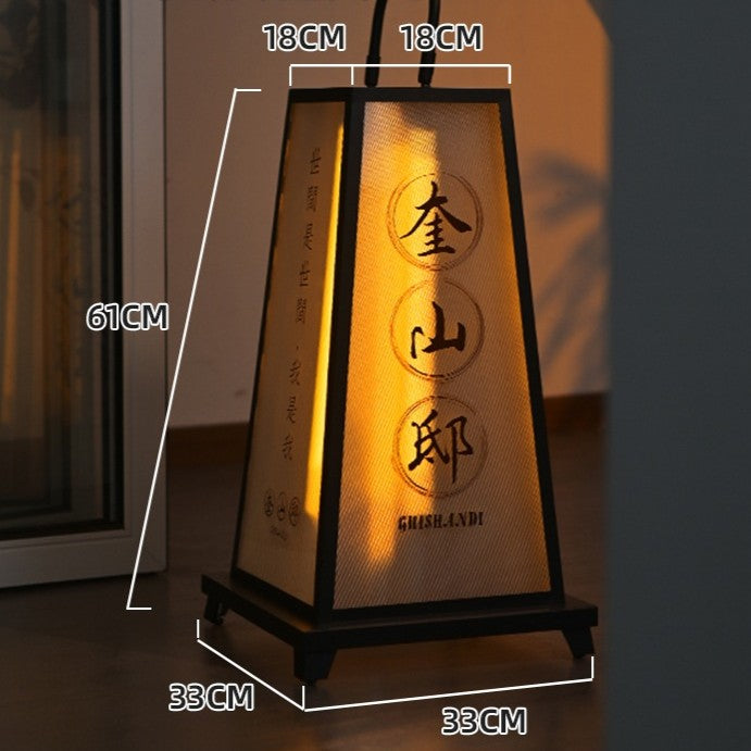 Oriental Lantern|Acrylic - Traditional Style