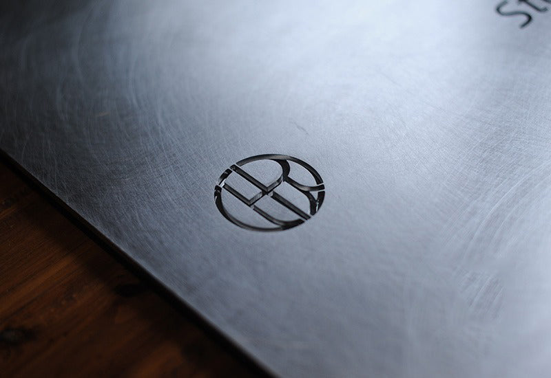 Custom Stainless Steel Factory Sign – Industrial Etched Logo Nameplate