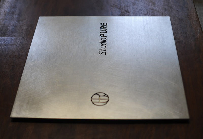 Custom Stainless Steel Factory Sign – Industrial Etched Logo Nameplate