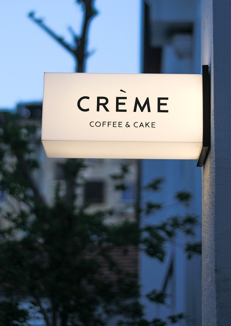 Commercial Lighted Sign | Acrylic – Clean Modern Design