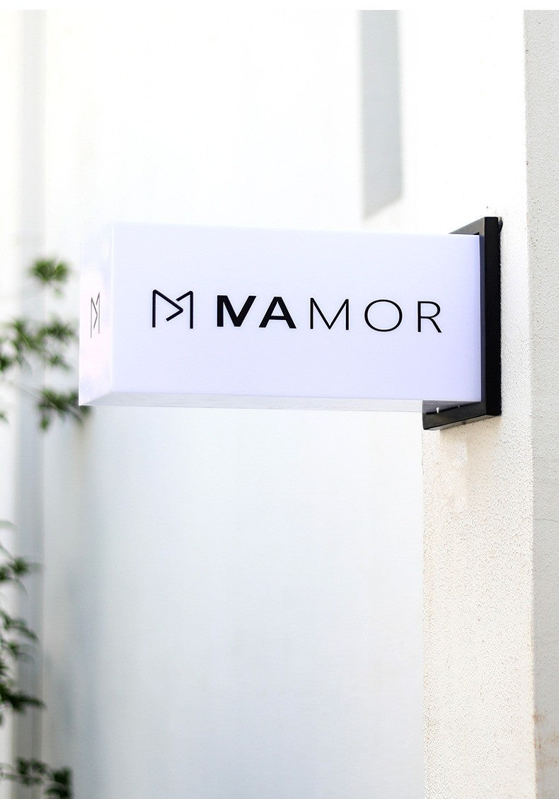 Commercial Lighted Sign | Acrylic – Clean Modern Design