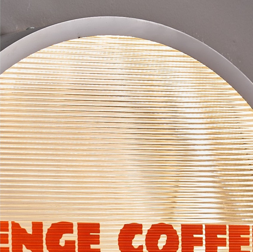 Storefront Branding Panel | Ripple Acrylic – Soft LED Illumination