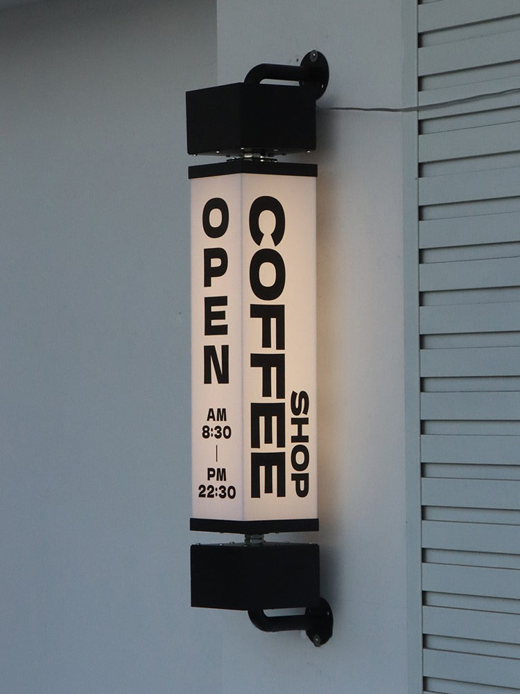 Storefront Branding | Acrylic Display – Backlit Bold Typography