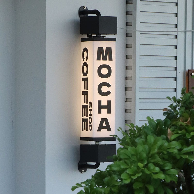 Storefront Branding | Acrylic Display – Backlit Bold Typography