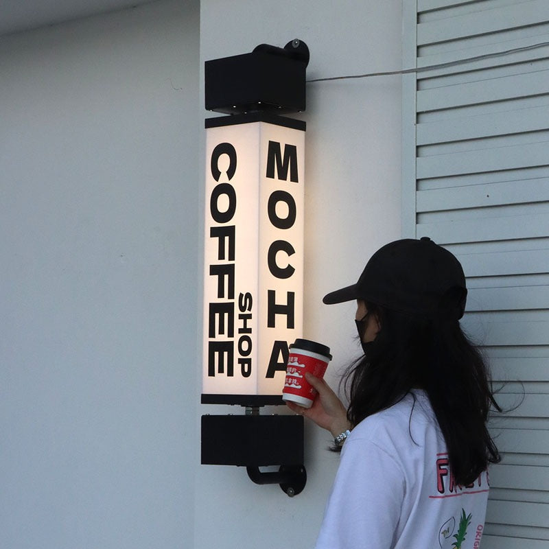 Storefront Branding | Acrylic Display – Backlit Bold Typography