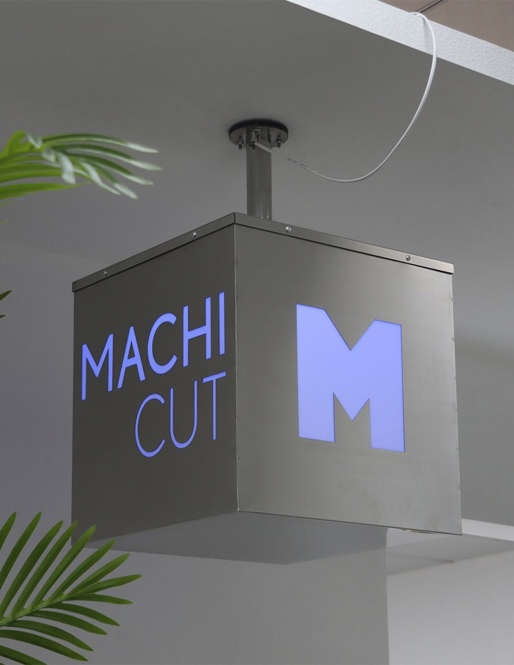 Outdoor Signage | 304 Stainless — Modern Architectural Light Box