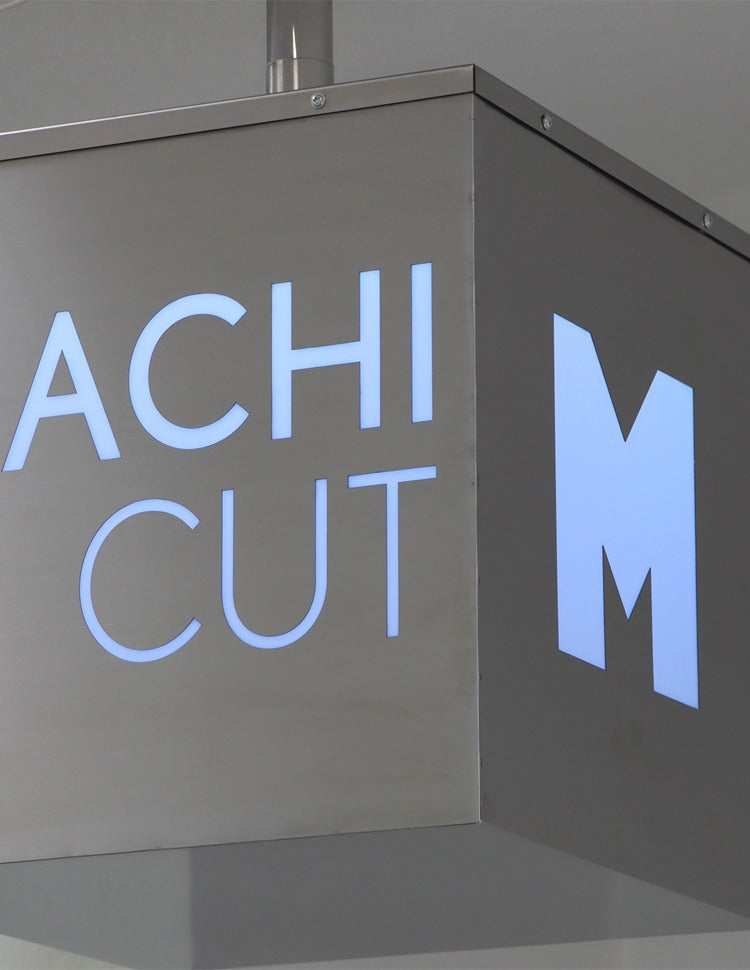 Outdoor Signage | 304 Stainless — Modern Architectural Light Box