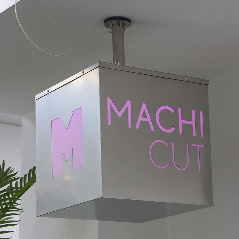 Outdoor Signage | 304 Stainless — Modern Architectural Light Box