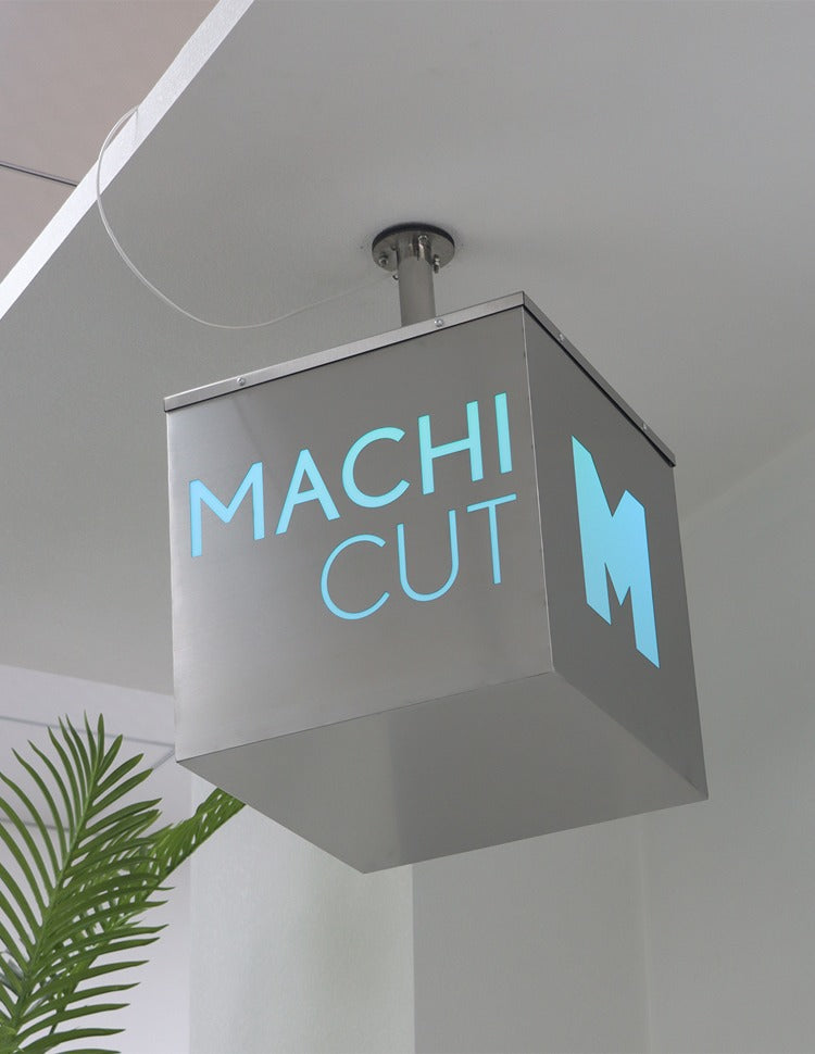 Outdoor Signage | 304 Stainless — Modern Architectural Light Box