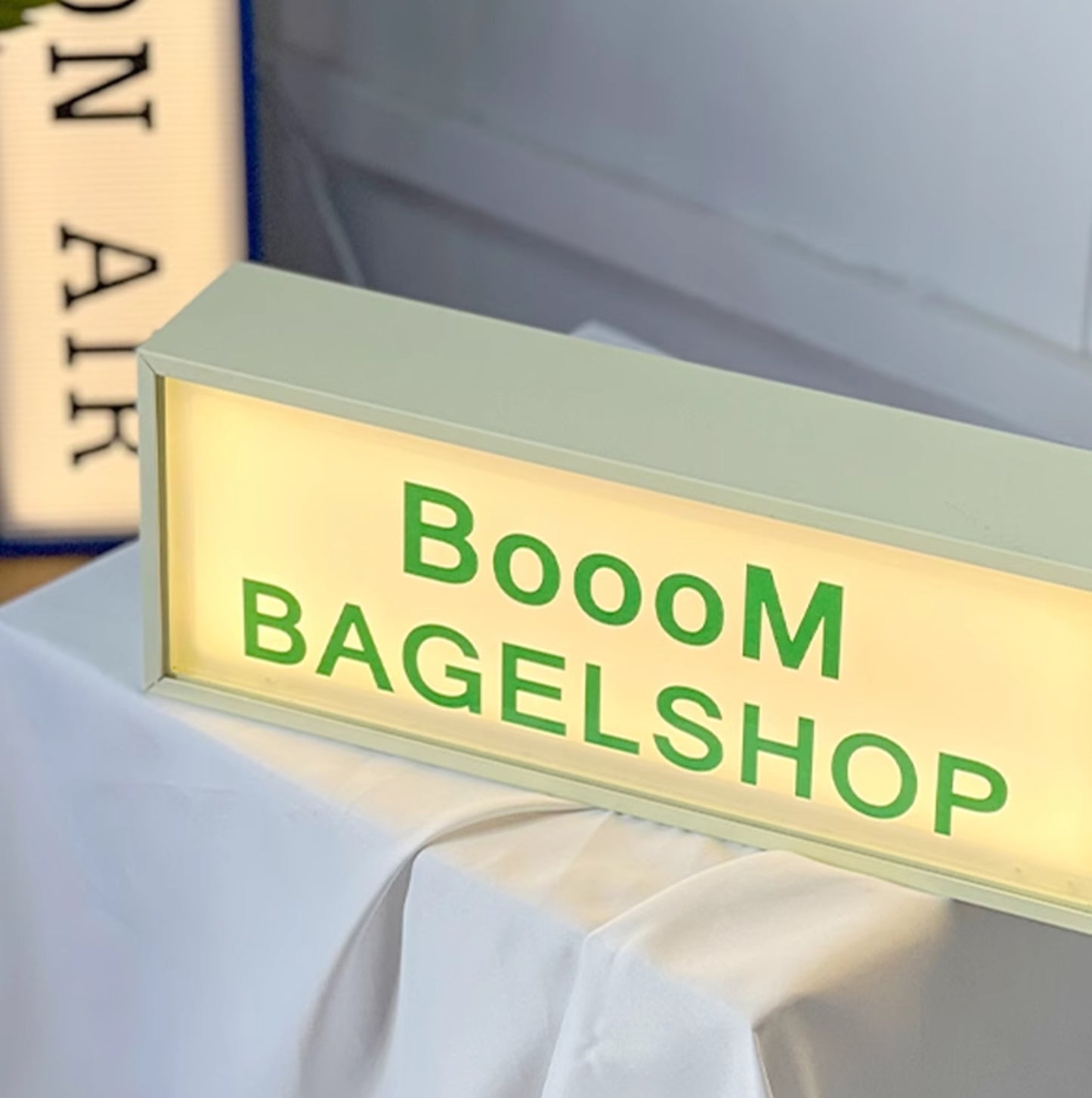 Creative Signbox | Acrylic Panel – LED Backlit Playful Modern Style