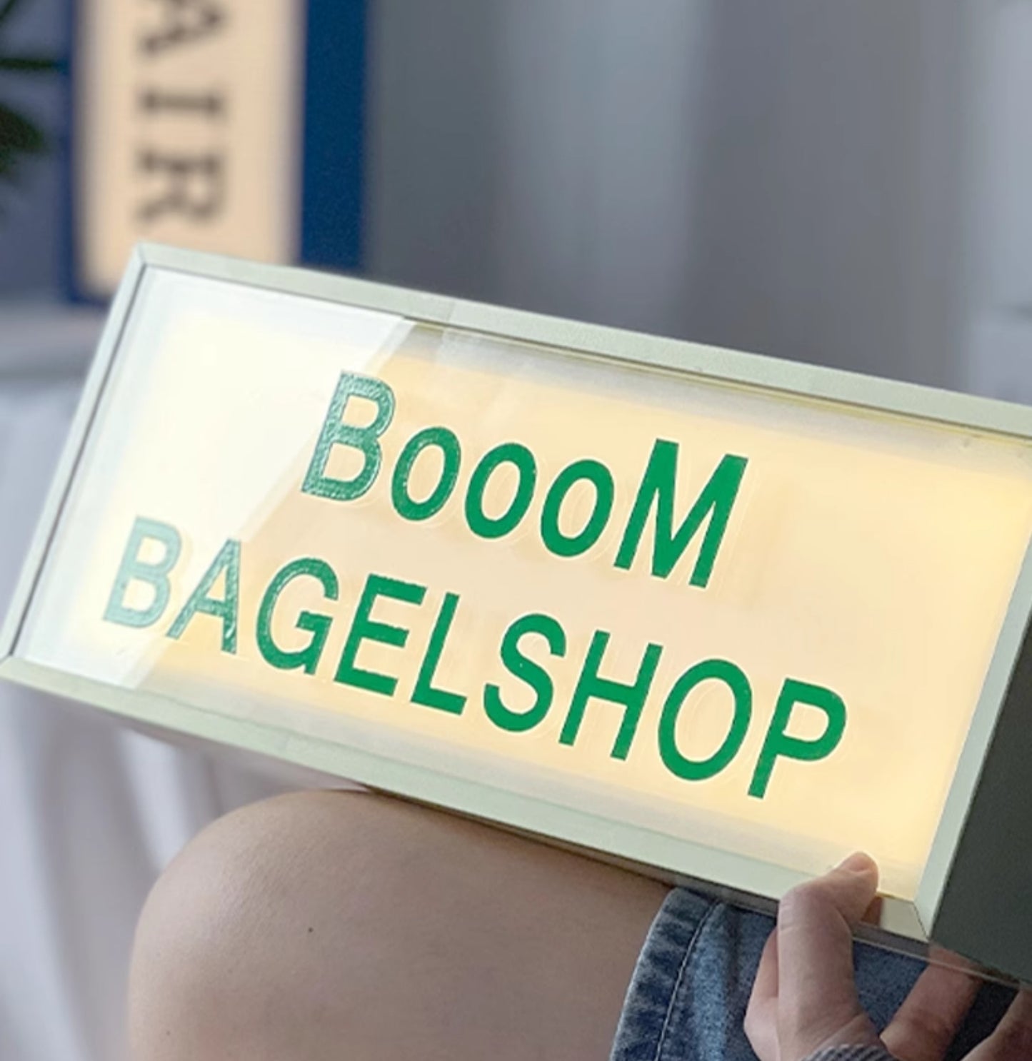 Creative Signbox | Acrylic Panel – LED Backlit Playful Modern Style