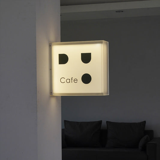 Storefront Lightbox | Acrylic Panel – LED Backlit Minimalist Design