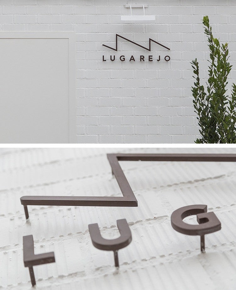 Storefront Sign | Iron – Industrial Finish