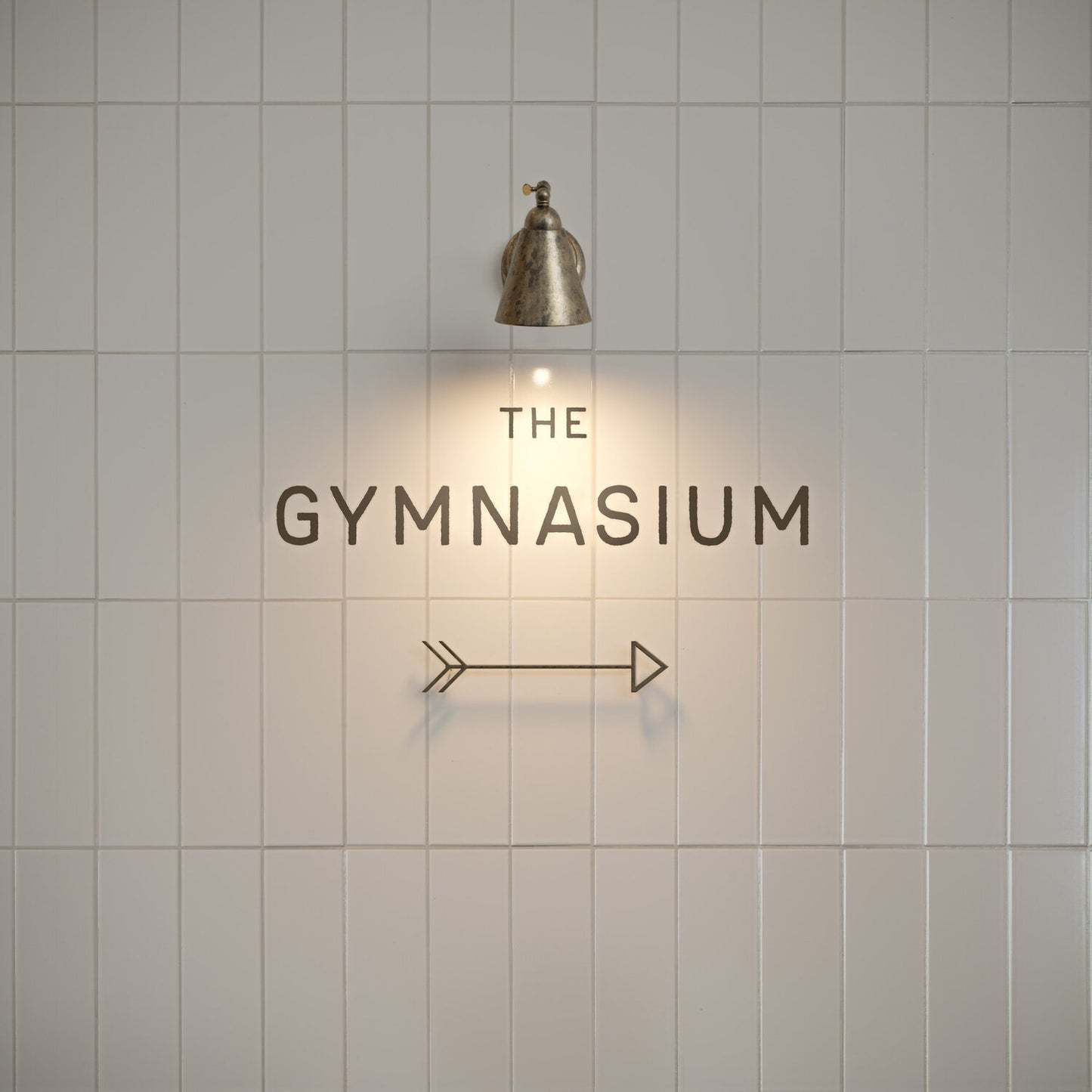 Storefront Sign | Iron – Industrial Finish