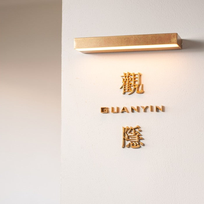 Office Wall Letters | Brass Material – Shiny Finish