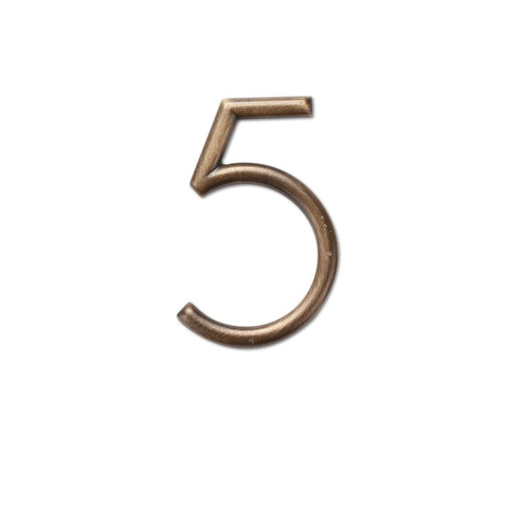 Custom Brass Numbers | Indoor & Outdoor – Elegant Finish