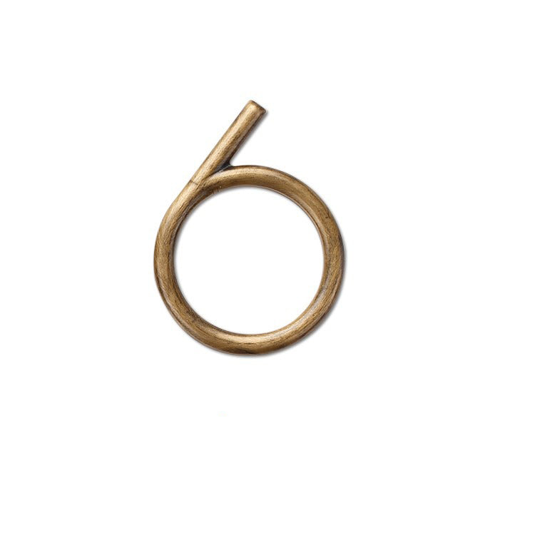 Custom Brass Numbers | Indoor & Outdoor – Elegant Finish