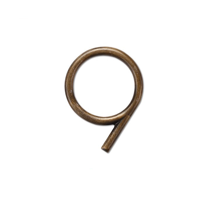 Custom Brass Numbers | Indoor & Outdoor – Elegant Finish