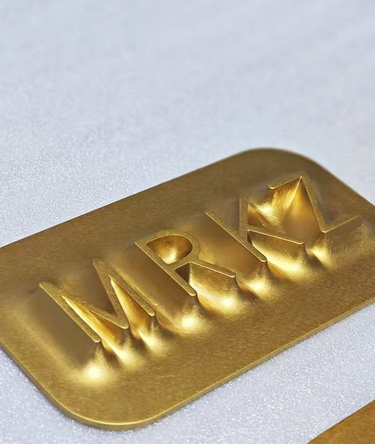 Luxury Storefront | Solid Brass — Handcrafted Dimensional Letters